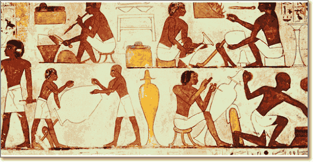 Система разделения труда в Древнем Египте