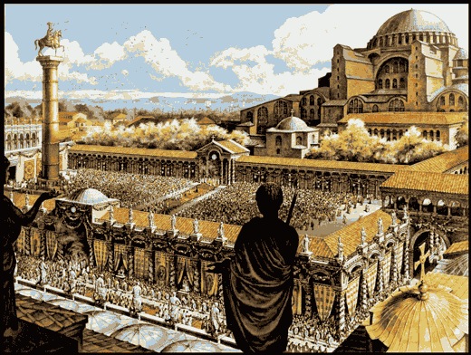 Константинополь столица Византии