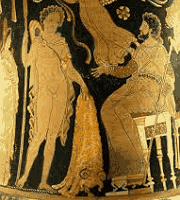 Миф о Золотом Руне на греческой вазе