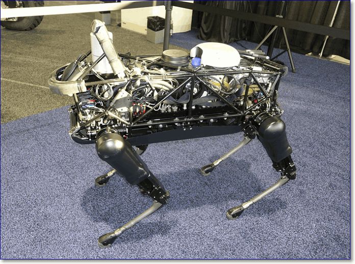 Big Dog robot D60 Symposium Defense Advanced Research Projects Agency
