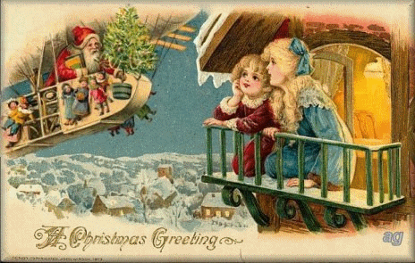 открытки Merry Christmas