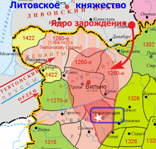 территория княжества Литовского