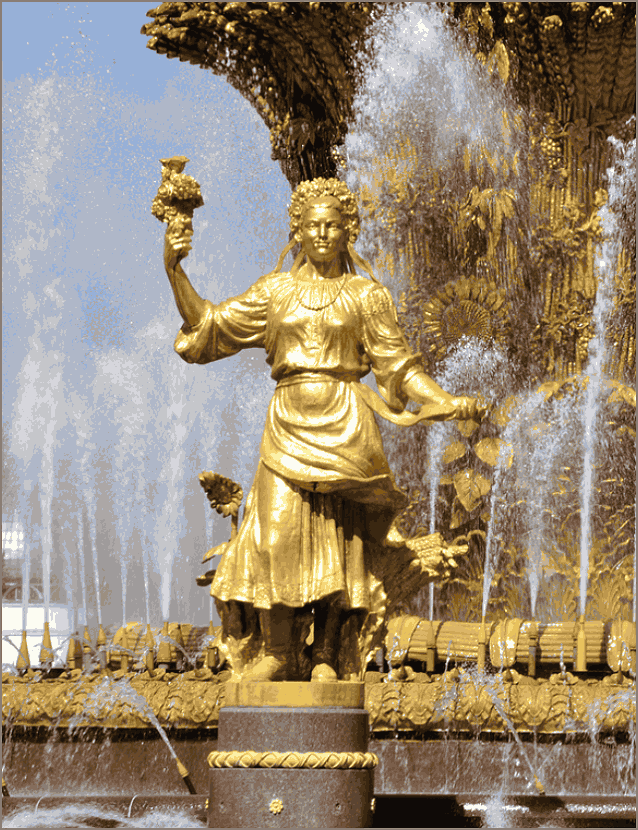 Украина фонтан Дружба народов