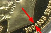 Разновидность реплики монеты 15 рублей 1897 обрез шеи между Р и О