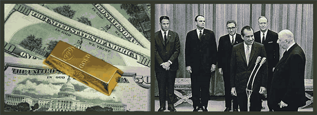обмен доллара на золото в 1971 был отменен
