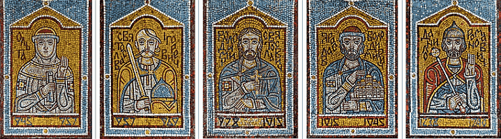 Київські князі династії Рюриковичів на мозаїках «Золотих воріт»